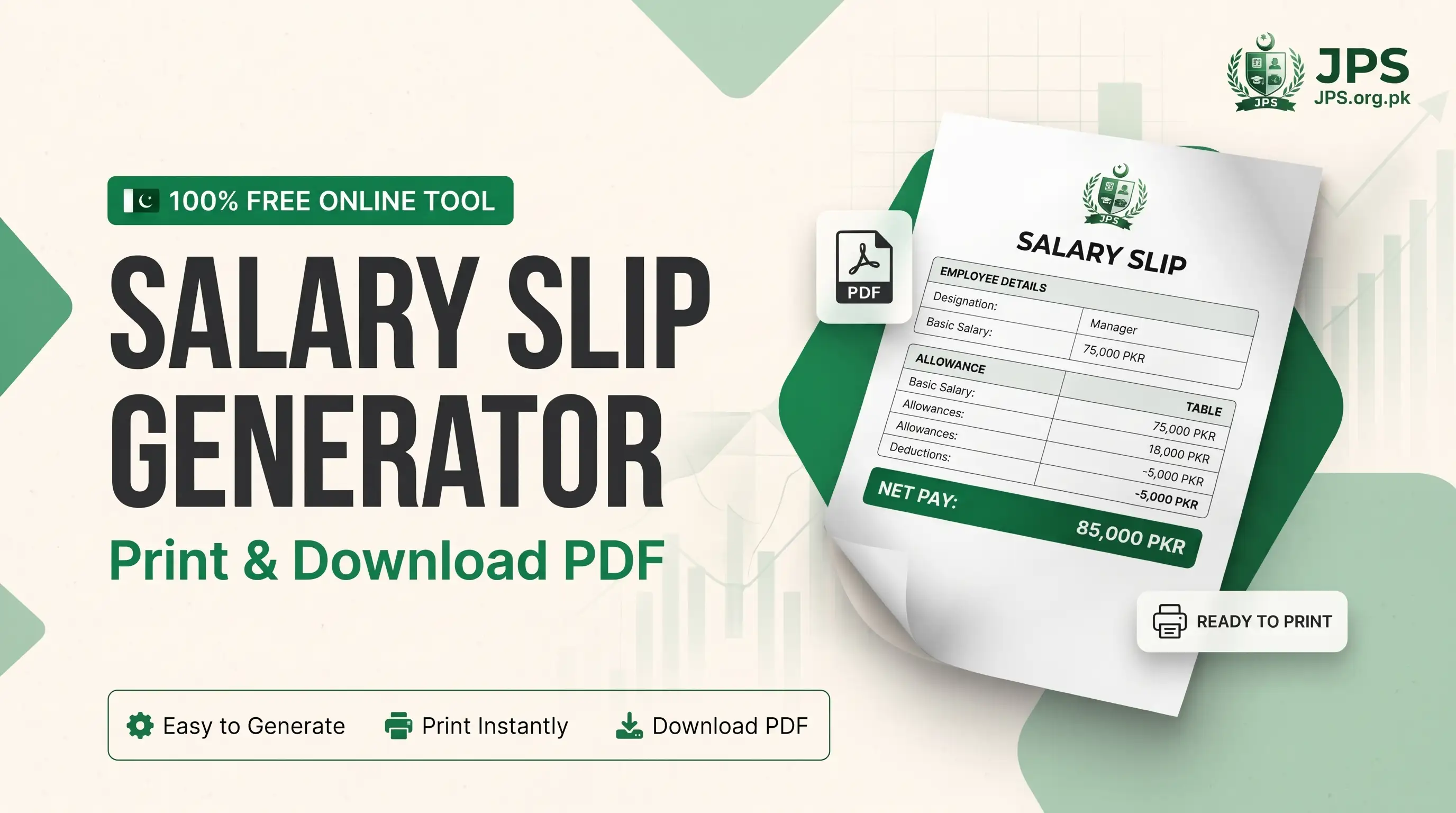 Salary Slip Format in Pakistan – Free Download (Word/PDF)
